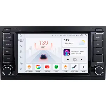 Autorádio Autorádio OSSURET 8 GB CarPlay Autorádio Volkswagen Touareg, Transporter T5 Multivan, Android Auto, Handsfree