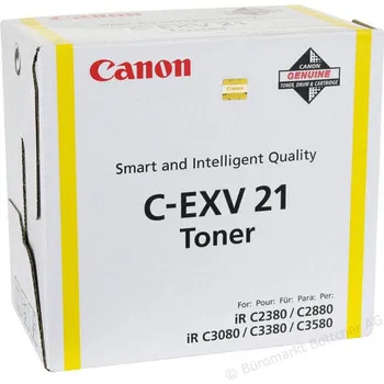 Canon Toner C-EXV 21 Yellow (IRC2380 2880 3380 3080 3580 series)