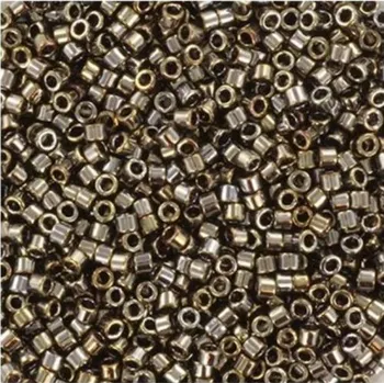 Korálek Miyuki Delica 11/0 opaque luster bronze (DB-254)