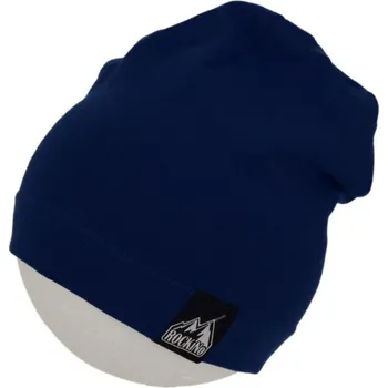 Kojenecká čepice ROCKINO Dětská jarní a podzimní čepice, tmavě modrá Varianta: 50cm