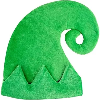 Karnevalový doplněk Funny Fashion Čepice elf zelená