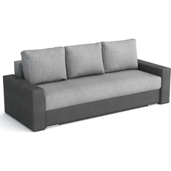 Pohovka Pohovka Klass s funkcí spaní Grafit/stříbrná