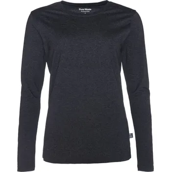 Pura Waste Dámské silnější triko s dlouhým rukávem Barva: Antracitová, Velikost: XS