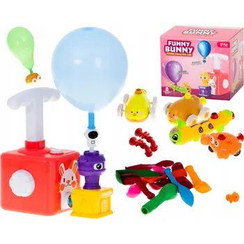 autíčko Sada Kontext Auto Raketomet Balónků