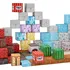 ostatní stavebnice iMex Toys CH1355 Magnetická stavebnice ve stylu Minecraft 117 dílků