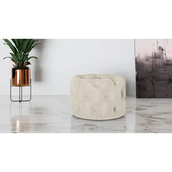 Taburet Taburet kulatý FRESCO Barva: světlá