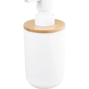 Dávkovač mýdla Ruční dávkovač mýdla stojací Aqualine 350 ml bílý