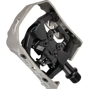 Pedál na kolo Pedály Xpedo Clipless Milo černá/stříbrná, 9/16", XCF13AC