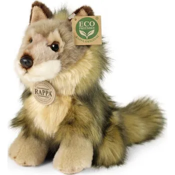 plyšák Plyšový vlk/kojot sedící 20 cm ECO-FRIENDLY