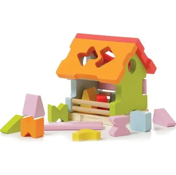 CUBIKA Vkládačka domeček