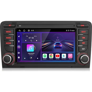 Autorádio Ossuret Autorádio Audi A3 8P S3 RS3 2003-2012, CarPlay, Android 13, GPS, WiFi, Bluetooth, DAB+