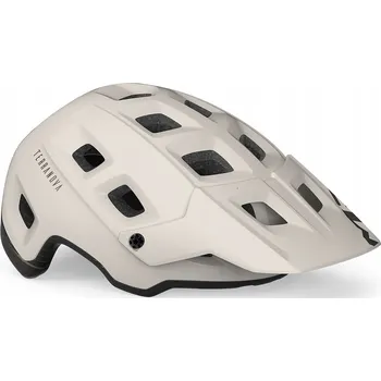 Cyklistická přilba Cyklistická helma MET TERRANOVA MIPS bílo-hnědá L