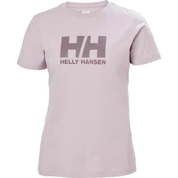 Dámské tričko HELLY HANSEN Logo tričko M Fialová