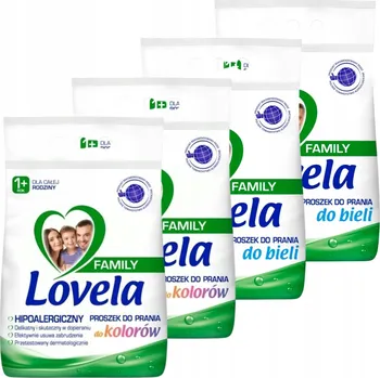 Prací prášek Prací prášek Lovela hypoalergenní, bez parfemace, 8,4 kg, na 112 praní