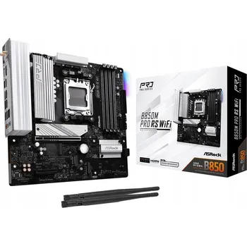 Základní deska Základní deska ASrock B850M Pro RS WiFi micro ATX AMD Ryzen AM5 4x DDR5