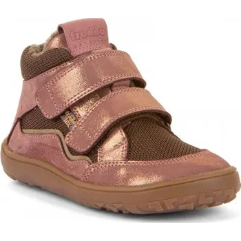 Dívčí zimní obuv Froddo Zimní dětská obuv G3110266-9W Pink/Gold, 29