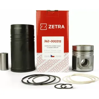 Válec motoru ZETRA Kompletní vložený válec 102/3kr.AVIA TURBO 65KW/14mm EURO I | 362-000315 | AGROAD
