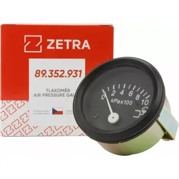 Tlakoměr ZETRA Tlakoměr vzduchu elektrický | 89.352.931; 80.350.931 | AGROAD