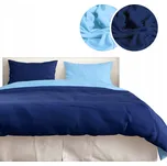 POVLEČENÍ Z POLARU 160x200 + 2x50x70 Dvoubarevné, Hřejivé fleece Povlečení na Zimu