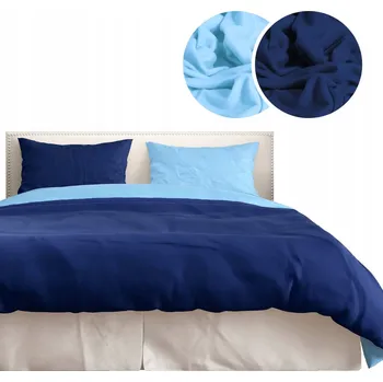 Povlečení POVLEČENÍ Z POLARU 160x200 + 2x50x70 Dvoubarevné, Hřejivé fleece Povlečení na Zimu