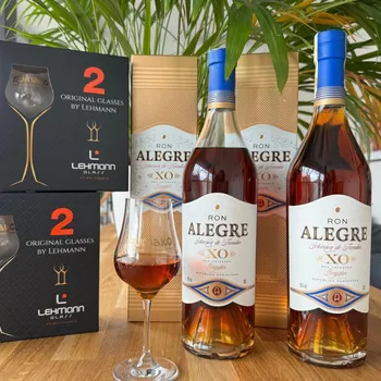 Rum Rum Alegre Selección de Familia XO 40% 0,7l + skleničky RUMAKO jako DÁREK