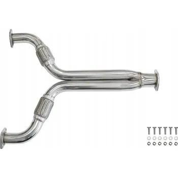 Výfuková trubka VÝFUKOVÝ SYSTÉM Y-PIPE TRUBKA DOWNPIPE NISSAN 350Z TURBOWORKS