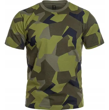 Tričko BRANDIT Military Swedish Camo S