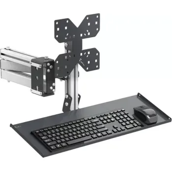 Dílenský stůl Otočné rameno s přihrádkou a držákem na monitor