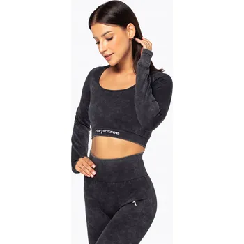 Dámské tričko Tréninkové tričko s dlouhým rukávem Carpatree XS modré