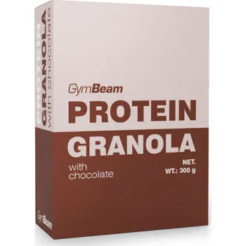 Fitness strava Proteinová granola s čokoládou - GymBeam Balení (g): 5 x 300 g