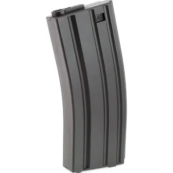 Airsoft Shooter Zásobník pro M4 / M16 na 130 ran, tlačný, plast - černý
