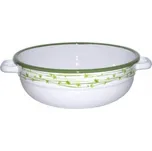 Metalac Tráva, smaltovaná miska 24 cm, 3,5 l
