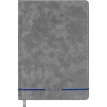 Diář Kalendarz książkowy 2026 A5 szary EASY