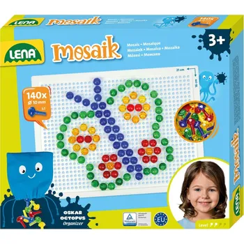 Mozaiková sada Lena Mozaika klobouček 1cm krystal 140ks