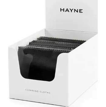 Utěrka ČISTICÍ UBROUSKY HAYNE NA BRÝLE ČERNÉ 30 KUSŮ
