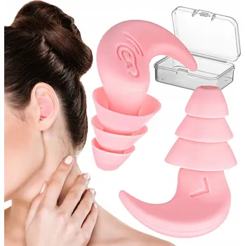 Špunty do uší, zátky do uší, silikonové vložky do spaní v Pouzdro pro lepší spánek