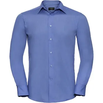Pánská košile Russell Pánská popelínová košile R-924M-0 Corporate Blue XL (43/44)