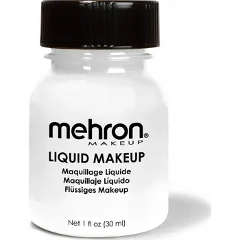 Make-up Mehron Tekutý make-up na tělo a obličej - Bílý - 30 ml (1 oz.) - Baleno na kartě