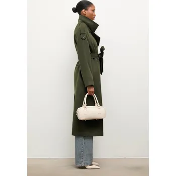 Dámský kabát Vlněný kabát Answear.LAB WA24.KPD021 zelená 87X, vel. L