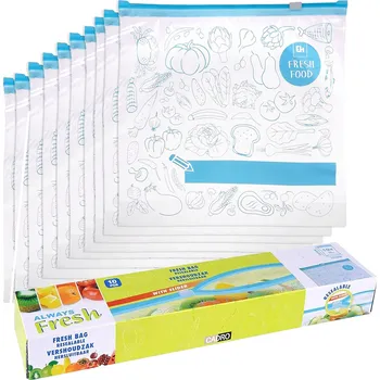 Dóza na potraviny 10x Woreczki torebki strunowe na potraviny v mrazničkách o objemu 3 l