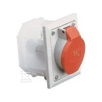 Elektrická zásuvka Elektrická Zásuvka hermetická Tarel červená