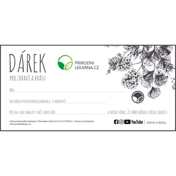 Dárkový potravinový koš Dárkový poukaz 1300 Kč