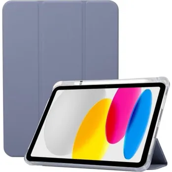 Pouzdro na mobilní telefon Smart pouzdro se stojánkem a prostorem na Apple Pencil pro iPad 10,9" (2022) / 11" (2025) - modrošedé