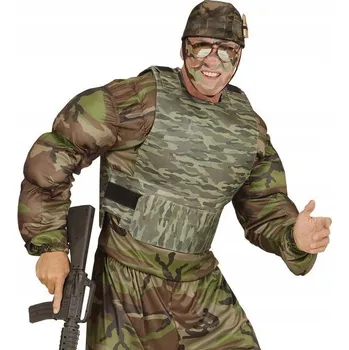 Pánská vesta VOJENSKÁ VESTA MASKÁČOVÝ KARNEVAL