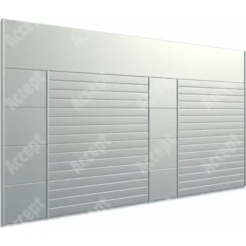 Informační tabulka Hlavní orientační tabule ACS 013 (1018 x 656 mm) - stříbrná tabule