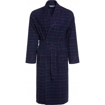 Pánský župan Pánský bavlněný župan - tenký - RE-506 Tmavě modrá 1106 - XXL