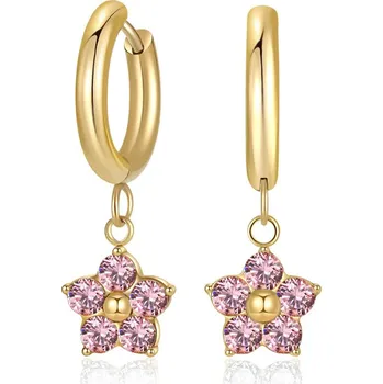 Náušnice Dámské náušnice z chirurgické oceli SELINA