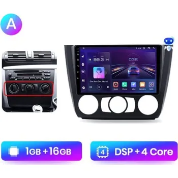 Autorádio Autorádio Hizpo Android Autorádio BMW 1. řady, 1. Série E88 E82 E81 E87 2004-2011 s WIFI, GPS NAVIGACE