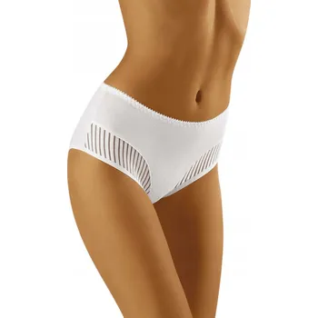 Kalhotky Dámské Kalhotky Wolbar Eco-QI bílé velikosti XL