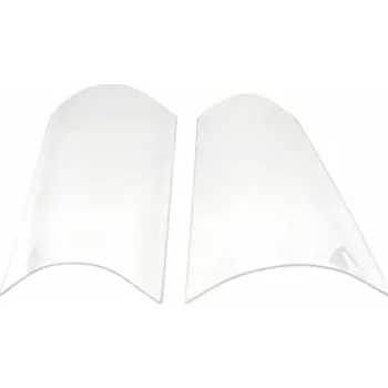 Plexisklo zadní prohlé - pár | 95-6632; 95-6623 | AGROAD